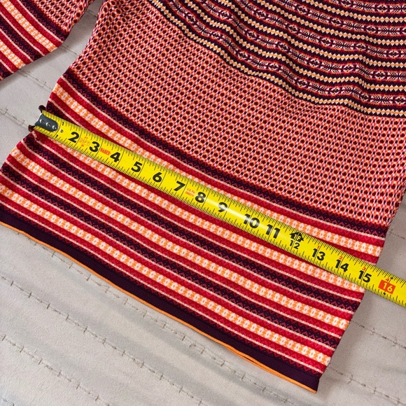 Zara Knit Multicolor Striped Women's Sweater - Picture 2 of 5